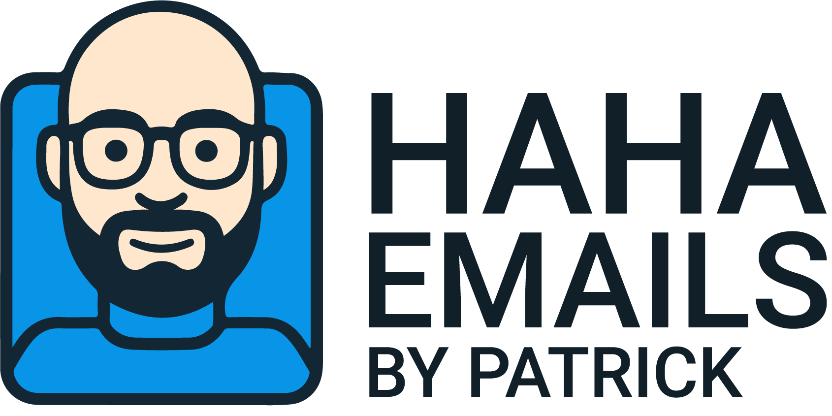 HAHA Emails by Patrick | Logo HAHA Emails by Patrick | Logo